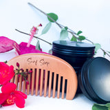 Short board Bamboo Comb