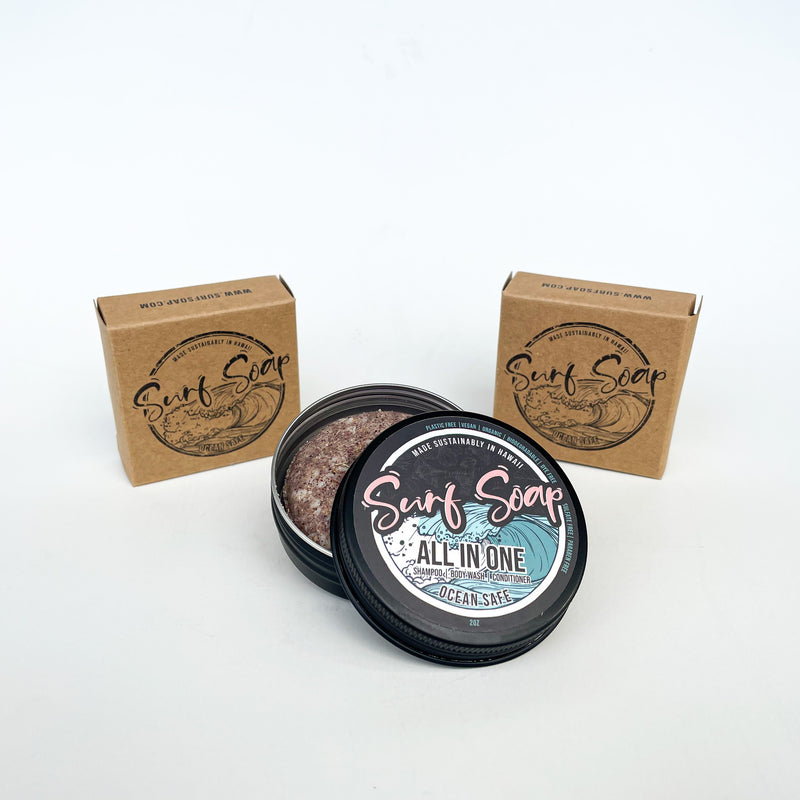 Surf Soap® All-In-One: 3 Bar Set