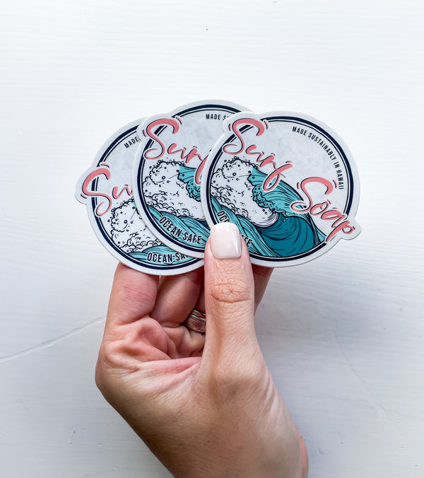 Surf Soap® Logo Sticker