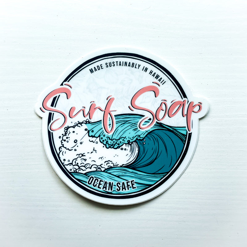 Surf Soap® Logo Sticker